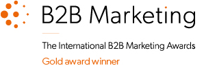 B2B Marketing Gold award winner
